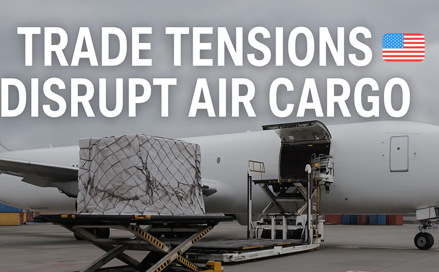 Trade Tensions Disrupt Air Cargo